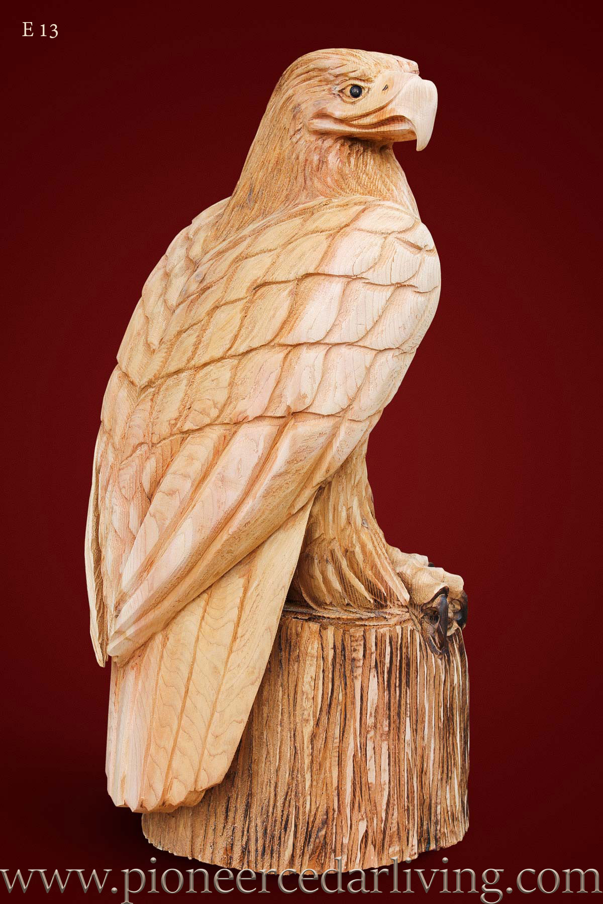 Eagle Chainsaw Carving S Pioneer Cedar Living